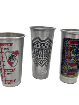 Vaso Fernetero - Boca y River Edition