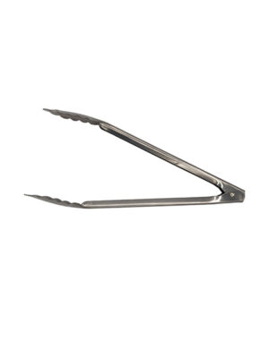 11.5" Stainless Steel Pinza Tongs: Precision & Durability